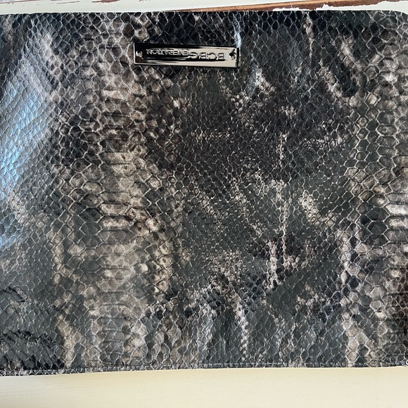 Multicolored tan/black BCBGeneration purse or case. NEVER USED - Picture 2 of 5